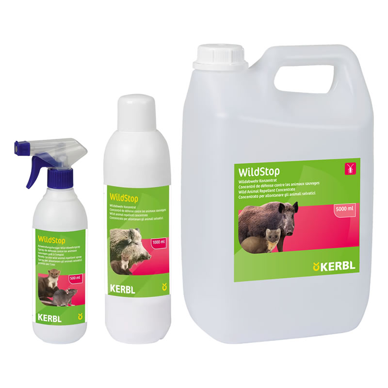 Répulsif concentré contre les renards, sangliers, martres, fouines,WildStop